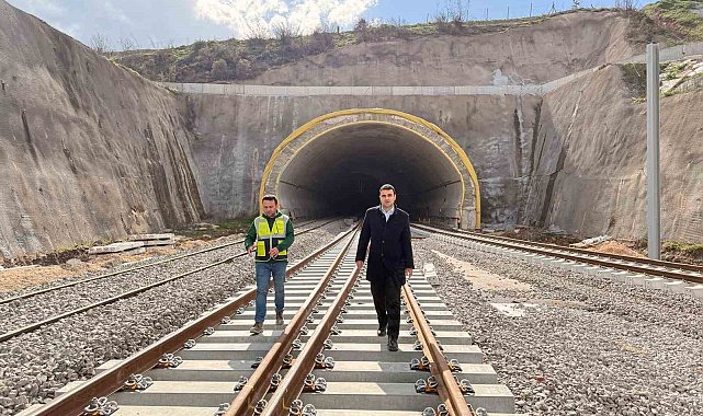 "Osmaneli-Bursa-Bandırma Hızlı Tren Hattı Projesi" çalışmaları yerinde incelendi
