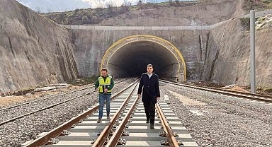 "Osmaneli-Bursa-Bandırma Hızlı Tren Hattı Projesi" çalışmaları yerinde incelendi