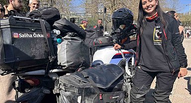 "Tek kadın tek motor 81 il Türkiye" yolculuğu tamamlandı: "Hayalleriniz için o ilk adımı atın"