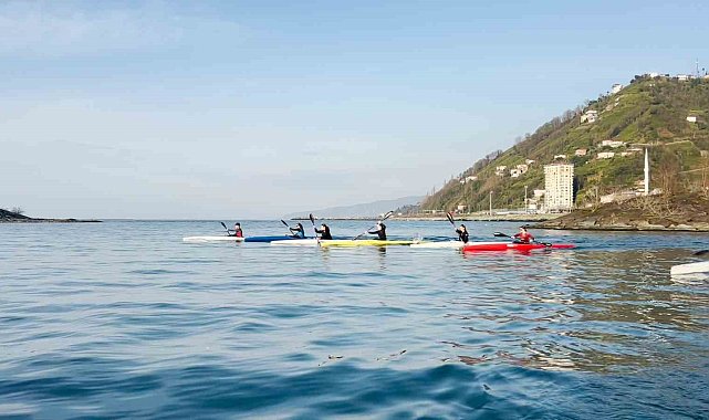 Rize'nin kanocuları Bahar Kupası yolunda
