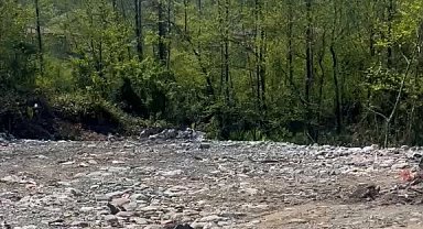 Rize'de vahşi depolamaya milyonluk ceza! Çevre'den suç duyurusu