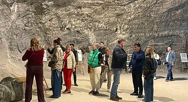 Rus ve Ukraynalı turistler Çankırı'yı gezdi