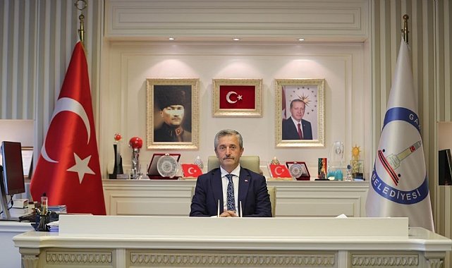 Şahinbey Belediyesi'nden 'de Filistin için destek yürüyüşü