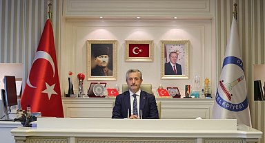 Şahinbey Belediyesi'nden 'de Filistin için destek yürüyüşü