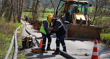 Sakarya Taraklı'da kaliteli su için yeni hat çalışması