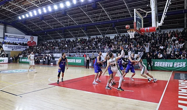 Sakarya yarı finalde ikinci maçına hazırlanıyor