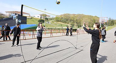 Sakarya'da Bisiklet Vadisi'nde liselilere bilim ve sanat dolu etkinlik