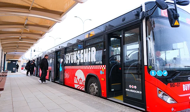 Sakarya'da metrobüs için yeni dönem yarın başlıyor