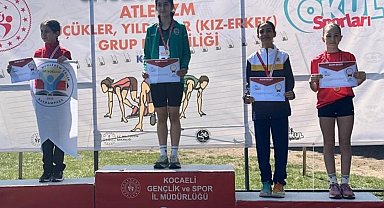 Sakaryalı atletler Bursa ve Kocaeli'den derecelerle döndü