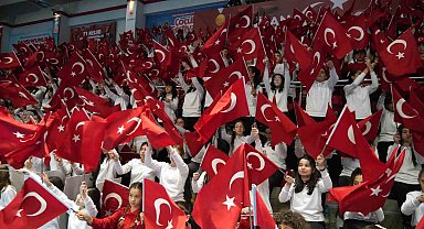 Samsun'da 23 Nisan, dünya çocuklarıyla kutlandı