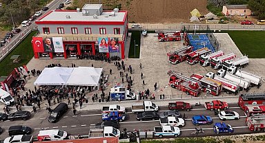 Şarköy'de modern itfaiye istasyonu hizmete açıldı