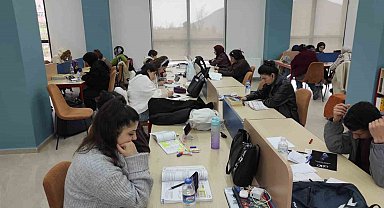 Sason'da yeni kütüphaneye yoğun ilgi