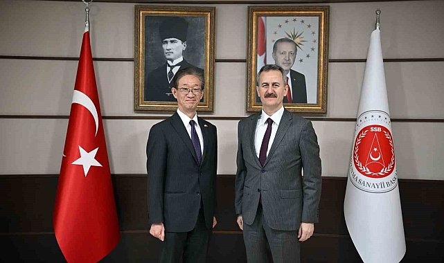 Savunma Sanayii Başkanı Görgün, Japonya'nın Ankara Büyükelçisi Tamura ile görüştü