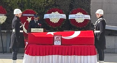Şehit polis memuru Seçkin Yalçın için emniyette tören düzenlendi