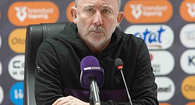 Sergen Yalçın: "Mağlubiyetle ayrıldığımız için üzgünüz"