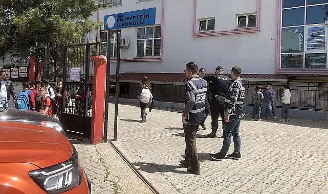 Siirt'te okul çevrelerinde güvenlik önlemleri artırıldı