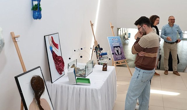 Sinop'ta deniz atıkları sanata dönüştü