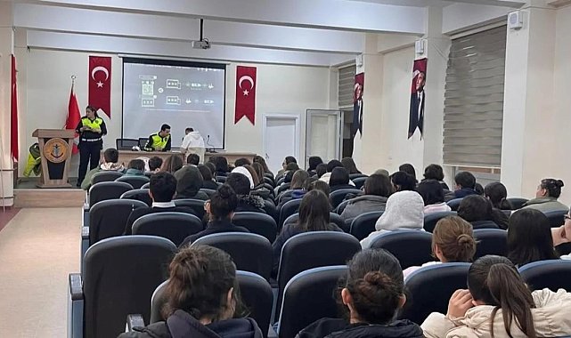 Sinop'ta öğrencilere trafik bilinci aşılandı