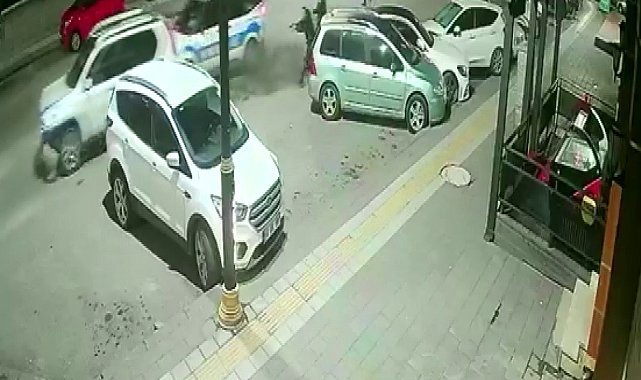Sivas'ta polisin "dur" ihtarına uymayan sürücü, ortalığı savaş alanına çevirdi
