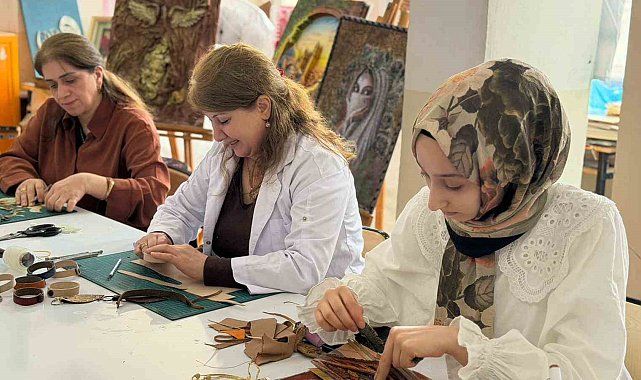 Siverek'te sıfır atık bilinci el sanatlarıyla yaygınlaşıyor