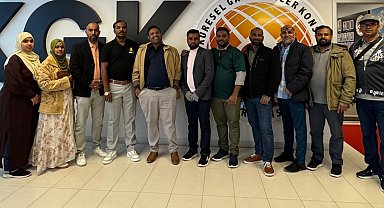 Sri Lankalı gazetecilerden KGK'ya ziyaret