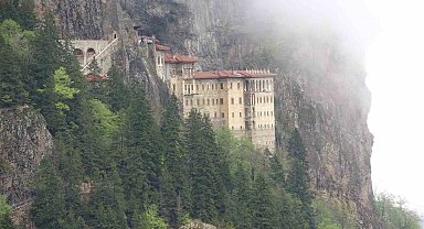 Sümela Manastırı'nda kritik hat mercek altında