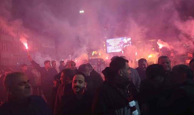 Sungurlu'da şampiyonluk sevinci meydana taştı