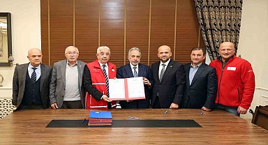 Talas'ta dayanışma köprüsü: tekstil bağışı gıdaya dönüşecek