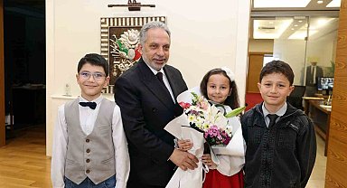 Talas'ta küçük başkan büyük mesajlar verdi