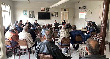 Tavşanlı'da üreticilere yönelik bilgilendirme eğitimi