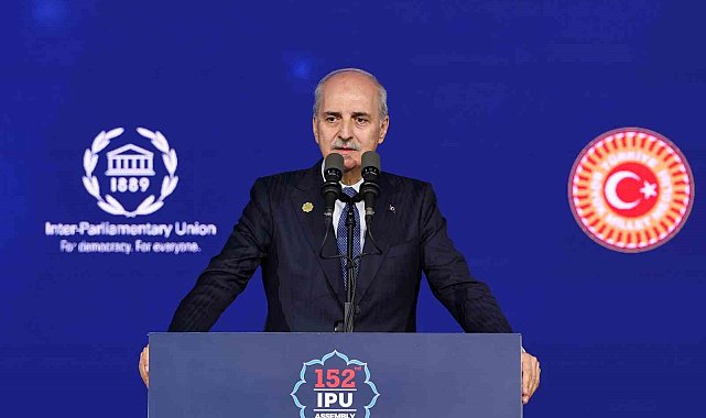 TBMM Başkanı Kurtulmuş: "İsrail'in Birleşmiş Milletler üyeliği mutlaka askıya alınmalı"