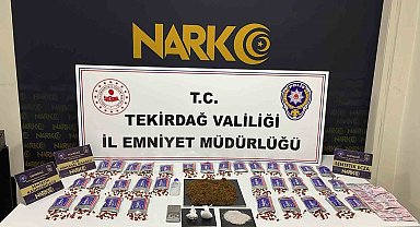Tekirdağ'da uyuşturucuya geçit yok: 166 şüpheliye işlem, 10 tutuklama