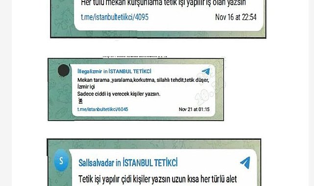 Telegram üzerinden suç örgütü propagandası yapan 44 şüpheli hakkında gözaltı talimatı