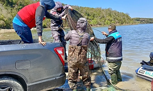 Terkos ve Sazlıdere'de kaçak avcılığa darbe!