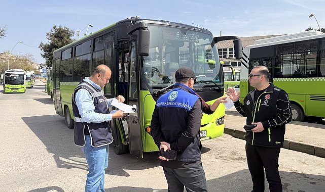 Toplu taşımaya sıkı denetim: 2 bin 912 kontrol, 809 ihlal