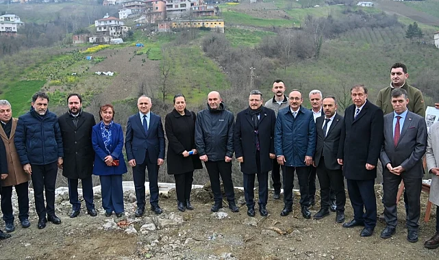 Trabzon Büyükşehir'den Düzköy'e dev altyapı yatırımı