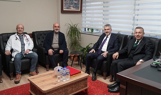 Trabzon Valisi Şahin'den Özel İmperial Hastanesi'ne ziyaret