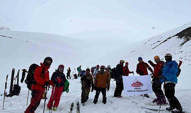 Trabzon'da Dağ Kayağı Eğitimi ilk kez düzenlendi