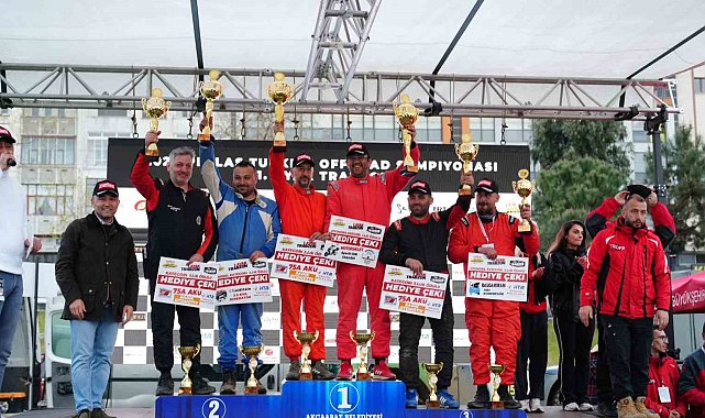 Trabzon'da Off-Road yarışlarında ödüller sahiplerini buldu