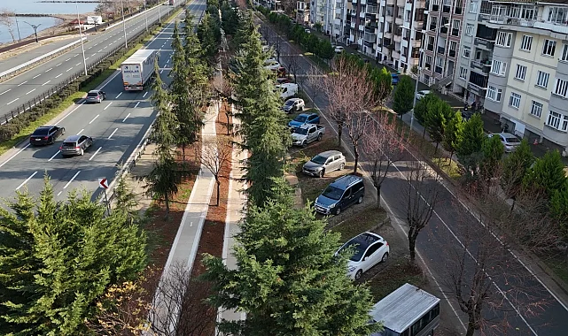 Trabzon'da Sürmene bisiklet yolu hizmete açıldı