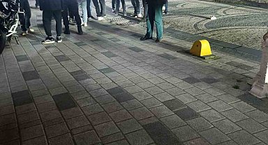 Trafiğe kapalı caddede motosiklet çocuğa çarptı