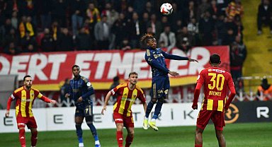 Trendyol Süper Lig: Kayserispor: 0 - Fenerbahçe: 1