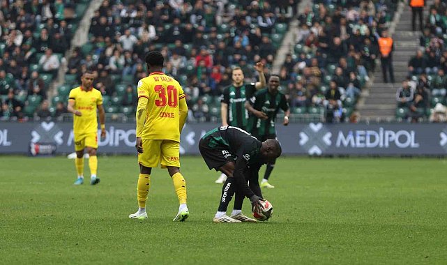 Trendyol Süper Lig: Kocaelispor: 1 - Göztepe:1