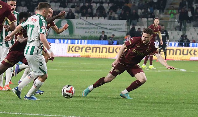 Trendyol Süper Lig: Konyaspor: 2 - Trabzonspor: 0
