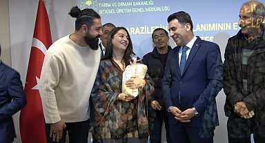 Tunceli'de çiftçilere tohum ve fide desteği