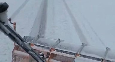 Tunceli'nin ilçelerinde kar etkili oldu