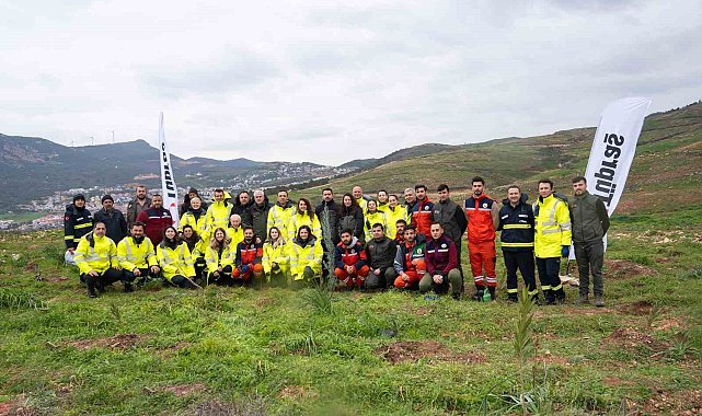 Tüpraş'tan 100 bin fidanla ağaçlandırmaya destek