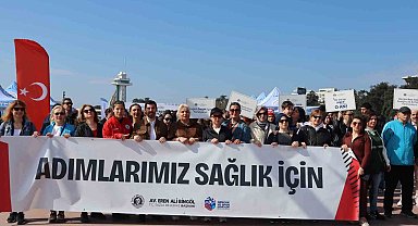 Tuzla'da Dünya Sağlık Haftası'na özel hareketli kutlama: Vatandaşlar hep beraber spor yaptı