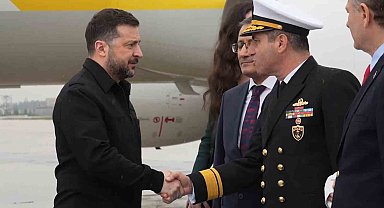 Ukrayna Devlet Başkanı Zelenskiy, İstanbul'da