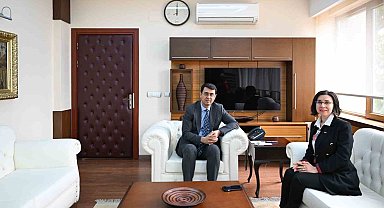 Uşak Belediye Başkan Vekili Özkan, Vali Kartal'ı ziyaret etti